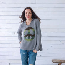 Load image into Gallery viewer, RAINBOW PEACE HOODIE
