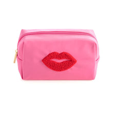 Load image into Gallery viewer, CARA LIPS COSMETIC POUCH, PINK

