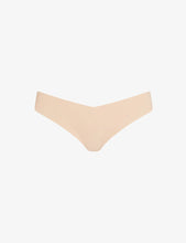 Load image into Gallery viewer, Classic Solid Thong Beige
