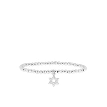 Load image into Gallery viewer, Star of David Charm Bracelet 3645B
