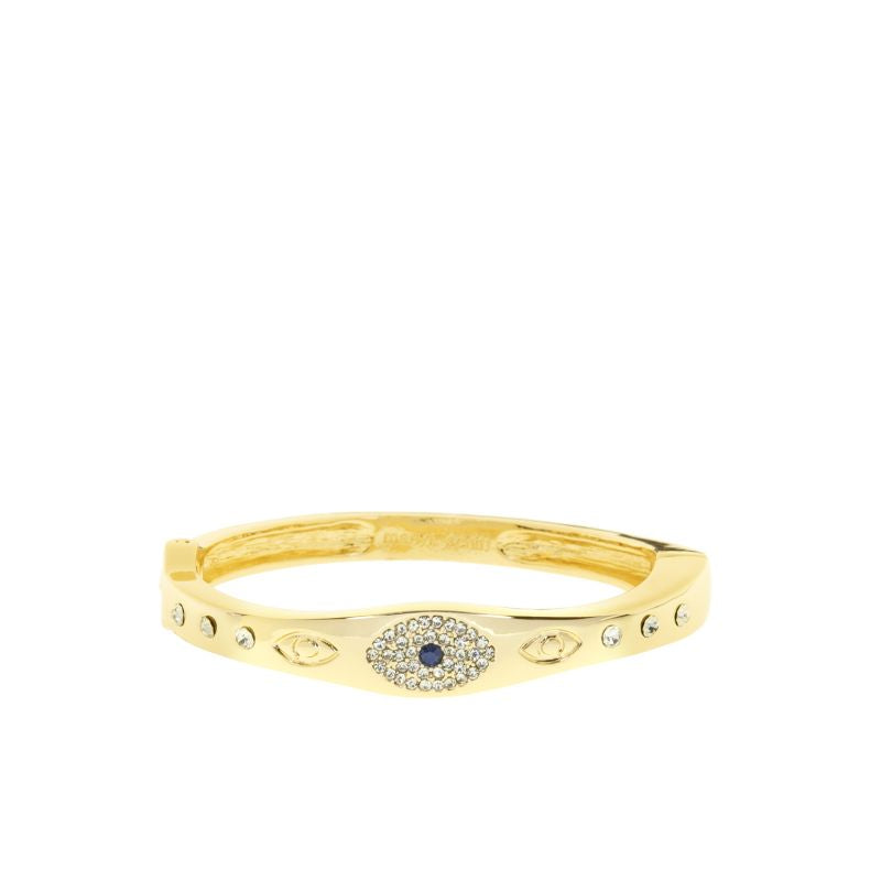 Evil Eye Hinge Bangle 3885B