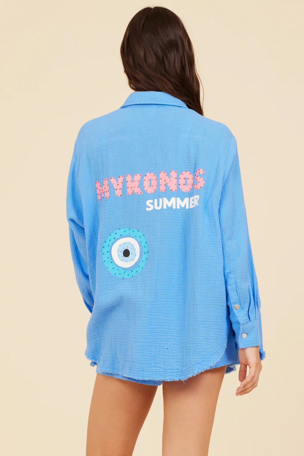 Mykonos Jet Setter Gauze Shirt