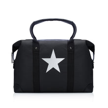 Load image into Gallery viewer, The Weekender - Black with Silver Star
