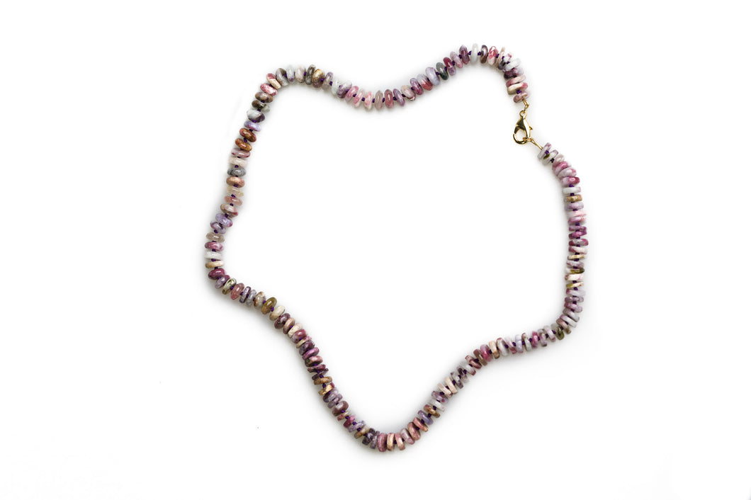 Floral Tourmaline Candy Necklace