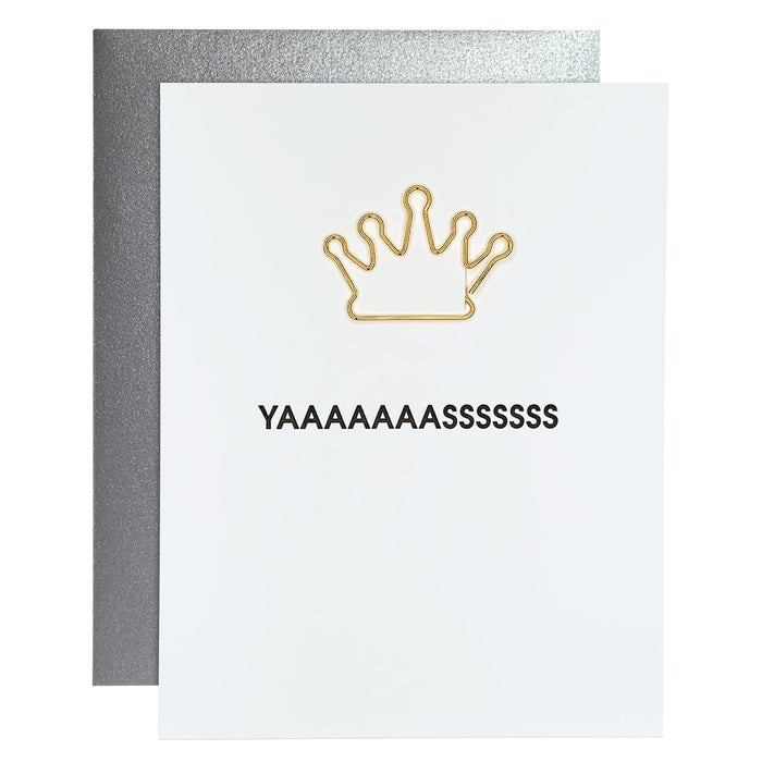 Yaaaasss - Paperclip Card