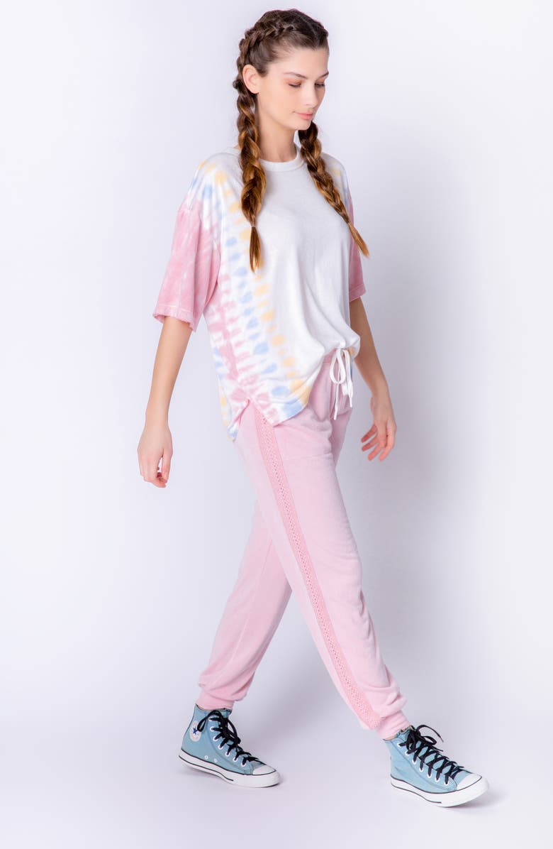 Sunset Banded Pants and Tee Set