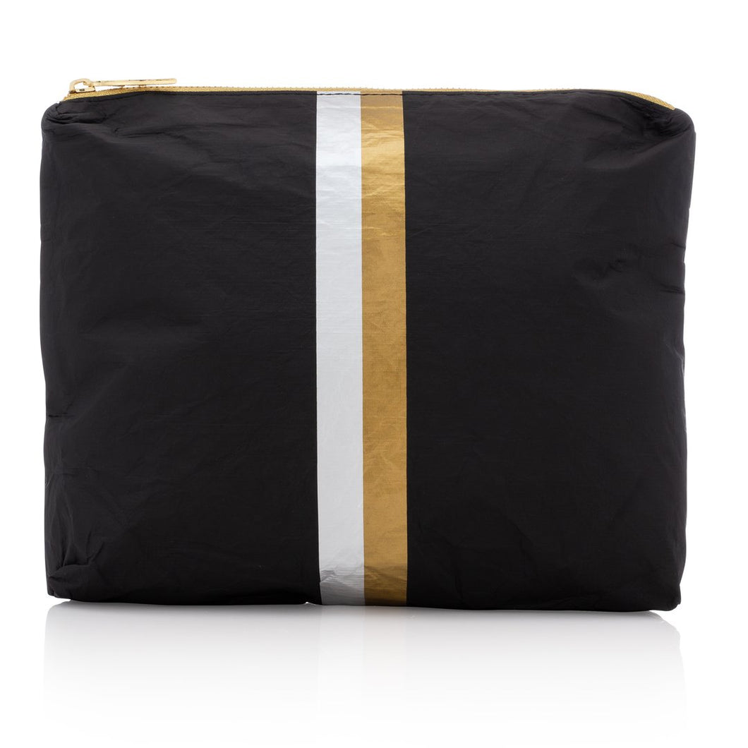 Medium Pack - Black HLT Collection with Silver and Gold Stripes