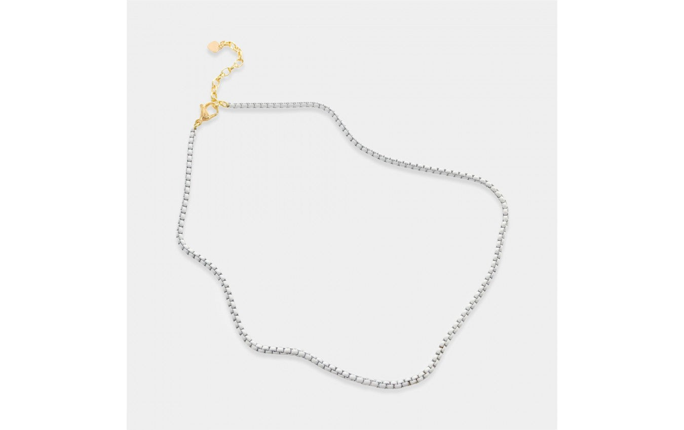 16" Enamel Cable Chain Necklace