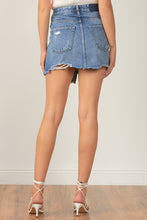 Load image into Gallery viewer, Overlapped Denim Skirt
