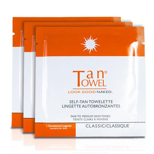 Tan Towel Full Body Application
