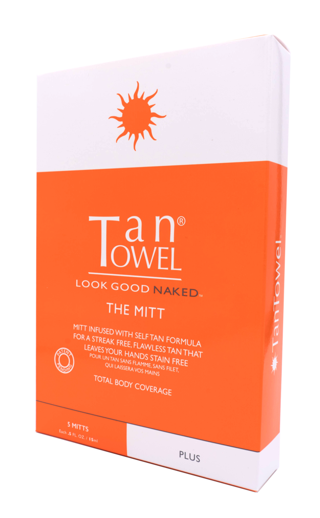 Tan Towel Self Tan Mitt-Case of 5