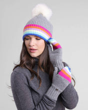 Load image into Gallery viewer, Cashmere Rainbow Flip Top Gloves
