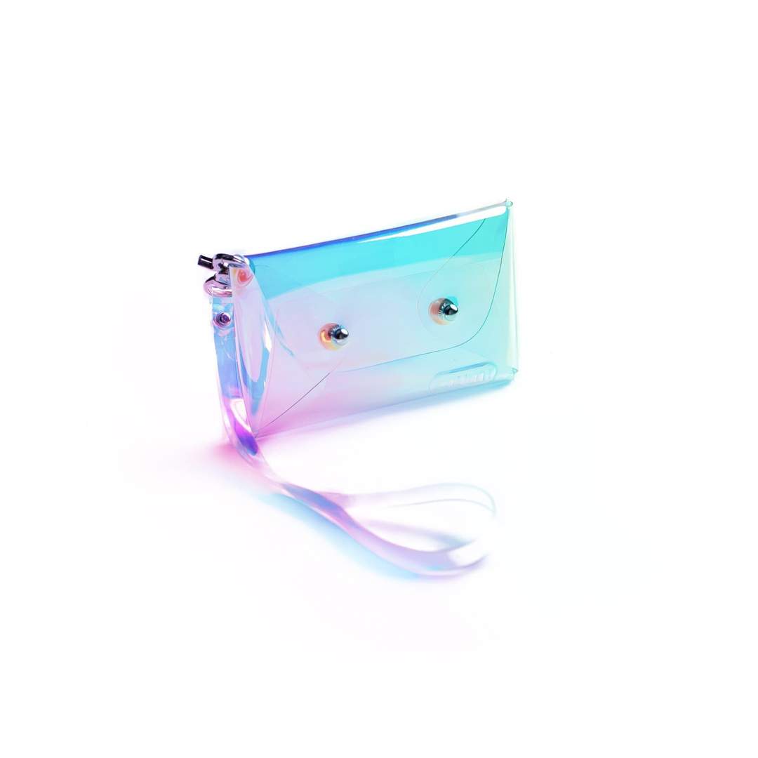 Holographic coin pouch