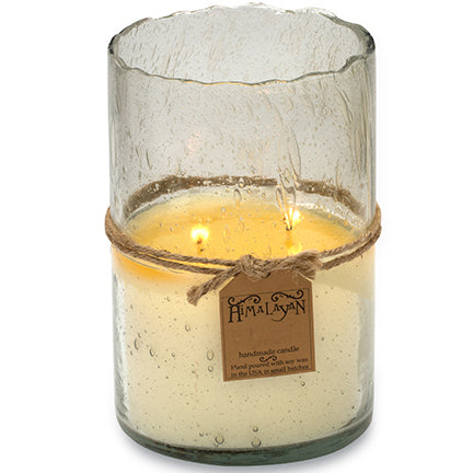 Sunlight in the Forest Hurricane Candle