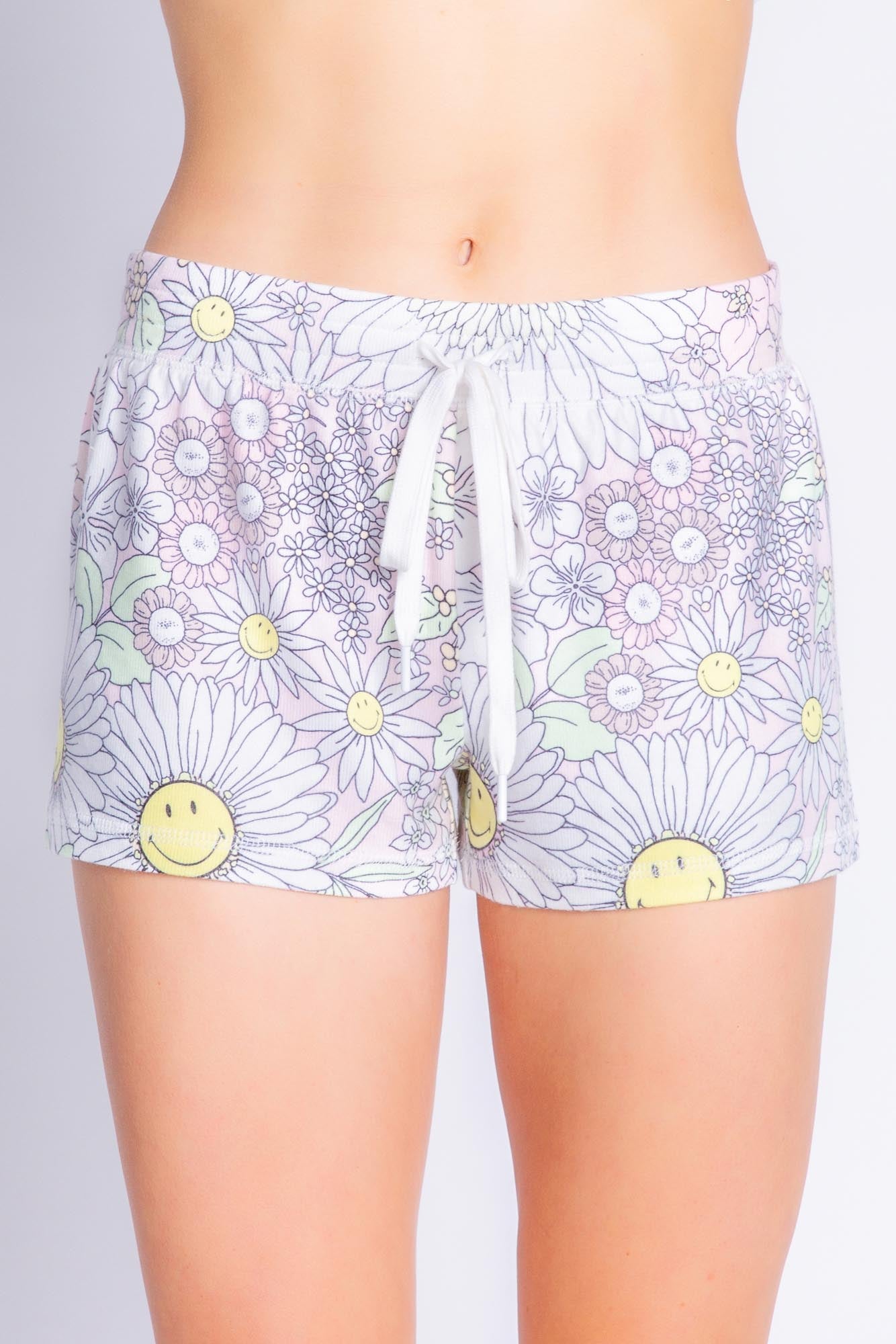Smiley Bloom Top and Shorts